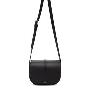 APC Betty Bag in Black Smooth Calfskin Leather